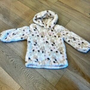 Juicy Couture Kids Fuzzy Hoodie Pullover